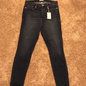 NWT Good American skinny jeans
